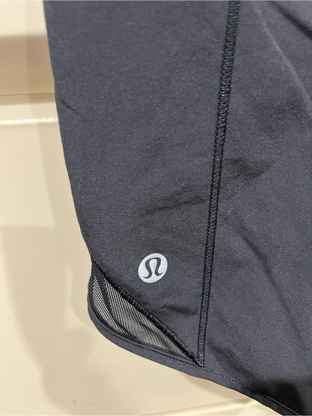 lululemon athletica low rise Black Women's Athletic Shorts